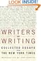 Writers on Writing: Collected Essays from The New York Times (Writers on Writing (Times Books Hardcover))