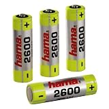 Hama NiMH Akku AA Mignon 2600 mAh 4er Pack