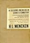 A Second Mencken Chrestomathy