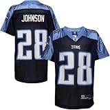 Youth Tennessee Titans #28 Chris Johnson Alternate Replica Jersey - XL 18-20