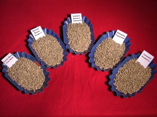 Green Coffee Beans Variety Pack - 5lbs by U-Roast-Em, Inc.