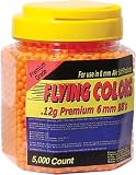 Flying Colors 5000CT 0.12 Gram 6mm Airsoft BB's - Orange