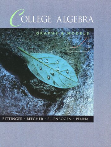 college algebra graphs and models