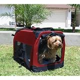 Hot Pink - The Ideal Pet Soft Crate / Carrier for Travel, Indoor and Outdoor - Small