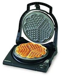 Chef's Choice M840 WafflePro Express Waffle Maker, Traditional Five of Hearts