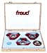 Freud CS71MBA3 Cassette 65 Molding Cutter Shaper Set for 1-1/4-Inch Bore
