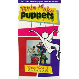 Kids Make Puppets: Easy Scarf Marionettes [VHS]