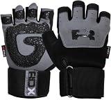 Authentic RDX Gel Weight lifting Training Gloves Gym Straps Bar