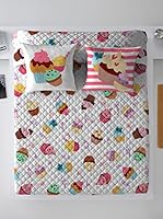 COSTURA Colcha Cupcake Party (Blanco)