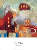 - Artist: E,,City Houses I,18.00,18.00,18.00,24.00,22.00,7529;brick;building;buildings;ci Milan, E - Art Print Poster Size: 18.00 by 18.00 inches
