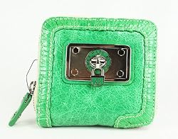 Marc Jacobs Electric Green Picnic Small Zip Around