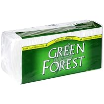 Green Forest 1-Ply Luncheon Napkins, White, Case Pack, Twelve 250-Count Packs (3000 Napkins)