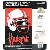 Nebraska Cornhuskers Premium 28x40 Two-Sided Banner