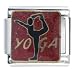 Yoga Italian Charms Bracelet Link