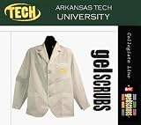 Arkansas Tech Wonderboys Scrub Style Short Consultation Jacket from GelScrubs - B000BJKGBI