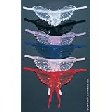 Leg Avenue Butterfly Crotchless W/ Peral Sequin Detail
