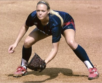 Jennie Finch USA Softball In Field 16x20 Photo