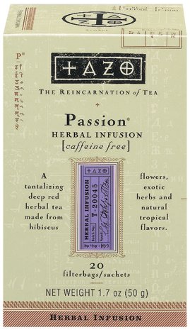 Herbal Infusion Tea-Passion (Decaf) - 20 - Bag by Decaf Teas