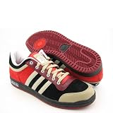 adidas Originals Top Ten Lo Sneaker,Black/Bamboo/Scarlet,15 M