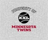 Minnesota Twins 58x48 inch Property Of MLB Blanket / Throw