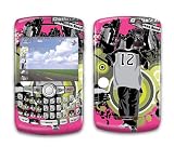 Hip Hop Design Decal Protective Skin Sticker for Blackberry Curve