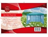 from Hillport 2.5m - 3 Peice Green Side Panel Set for Gazebo