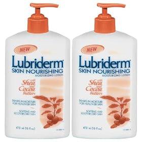 Lubriderm Daily Moisture Lotion with Shea and Cocoa Butter, 16 fl oz (473 ml)