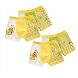 4 PCS Summer Thin Baby Pants Boy Boxer Briefs Children Underwear,Lion