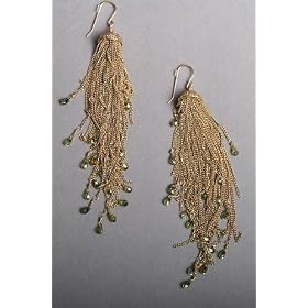 Click here to buy French Wire Tassel Earrings by Nicole Miller by Nicole Miller.