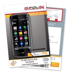 FoliX FX-Antireflex Displayschutzfolie f�r Nokia 5800 XpressMusic