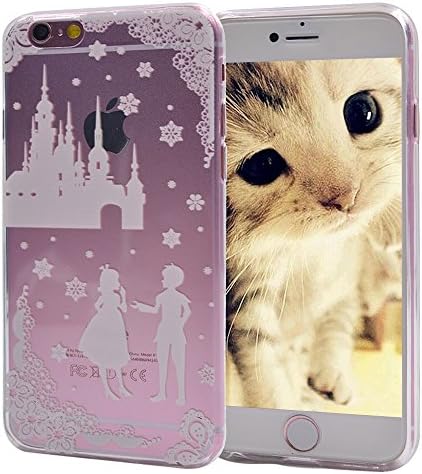 iPhone 6S Case, Turf Snow Series Protective Soft Flexible TPU Transparent Skin Scratch-Proof Bumper Clear Back Cover for Apple iPhone 6S 6 4.7 Inch Castle