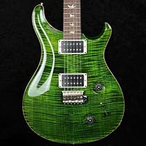 PRS Custom 22 2013 Model - Jade Green Flame 10 Top - HFS/Bass - Pattern Thin