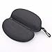 Portable Eye Glasses Sunglasses Zipper Protector Box Hard Case,Black