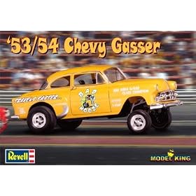 1953-54 Chevy Gasser by Model King Model Car Kit by Model King
