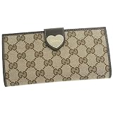 グッチGUCCI長財布203550HEARTベージュブラウン【並行輸入品】
