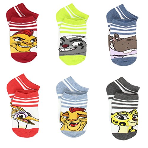 The Lion Guard Little Boys Girls 6 pack Socks (Toddler)