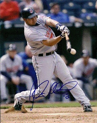 Jhonny Peralta Autographed/Hand Signed Cleveland Indians 8x10 Photo