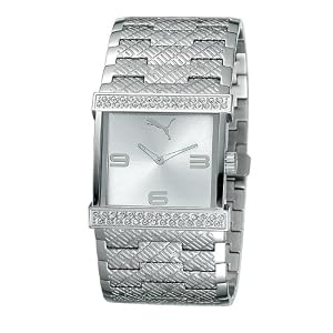 PUMA Women’s Sportlifestyle Collection Swap Jewel Accented Watch #PU100092001 thumbnail