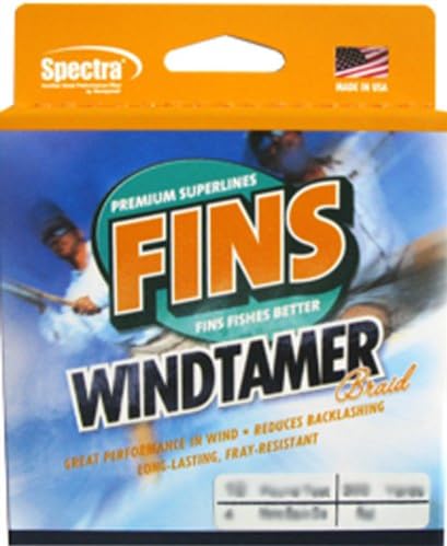 Fins Spectra 1500-Yards Windtamer Fishing Line