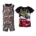 Boys' Cars 3-pc. PJ Set - Black/Grey/Red