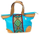 Big Buddha Harmony Tote Turquoise