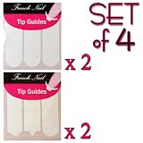 Set of 4 French Nail Guide Line Sticker