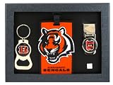 Cincinnati Bengals - NFL Bottle Opener Key Ring, Luggage Tag, Money Clip Gift Set