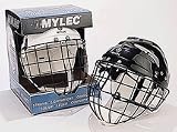 Mylec Junior Street Hockey Helmet with Wire Face Mask (Black)