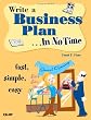 Write a Business Plan In No Time