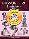 Gibson Girl Illustrations CD-ROM and Book (Dover Electronic Clip Art)