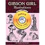 Gibson Girl Illustrations CD-ROM and Book (Dover Electronic Clip Art)