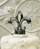 Decorative Fleur De Lis Cake Topper