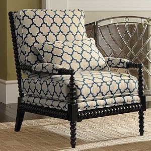 Custom Bobbin Chair - Muse Chiffon, Antique White - Frontgate