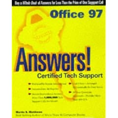 Office 97 Answers!: Certified Tech Support (Osborne's answers!: certified tech support)